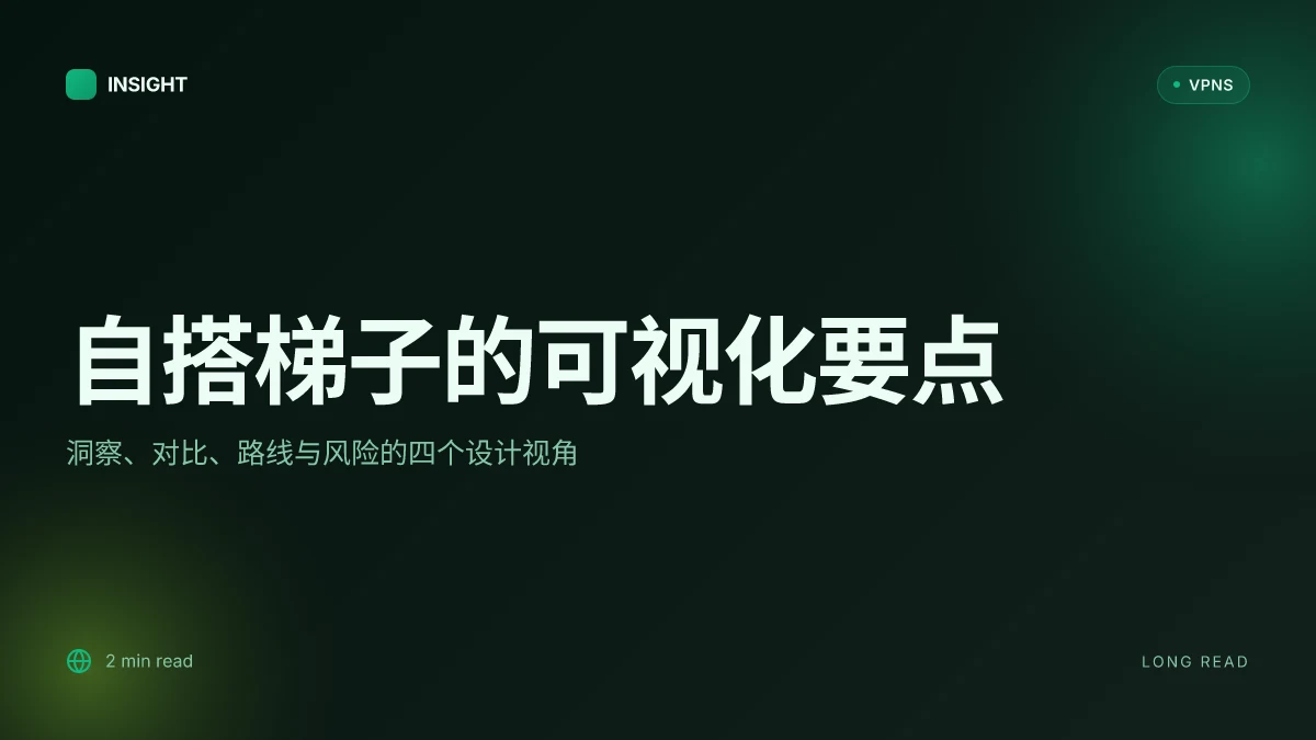 自搭梯子:从零散节点到稳定翻墙的实战路径